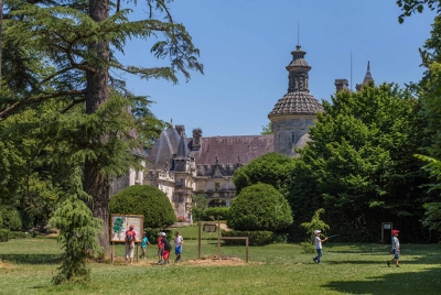 Les cabanes du chateau des énigmes